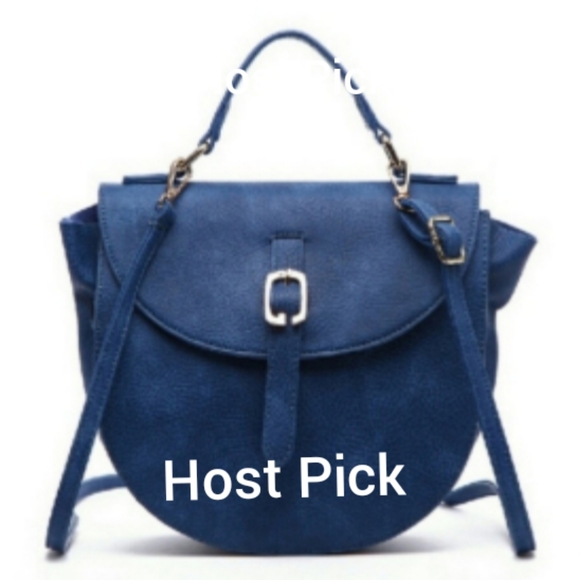 Pink Haley Handbags - Amina Top Handle Crossbody Bag In Blue